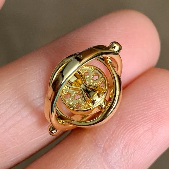 NWOT Harry Potter Time Turner Gold Charm Jewelry - Picture 3 of 12